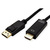 ROLINE DisplayPort Kabel DP - UHDTV, Slim, ST/ST, schwarz, 3 m