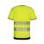 Korntex EOS HiVis T-Shirt mit schwarzer Brust Signalorange, Größen: S - 3XL Version: L - Größe: L