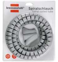 Brennenstuhl Spiralschlauch L = 2,5m; Ø = 20mm grau