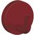 Produktbild zu Kabátakasztó HEWI 477.90B010,magasság 50 mm, rubintvörös matt poliamid
