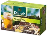 Herbata zielona w torebkach Dilmah Lemongrass & lemon, 20 sztuk x 1.5g
