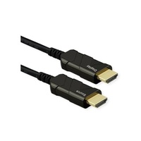 ROLINE Kábel HDMI, Optikai, UHD, (AOC),M/M, 20m