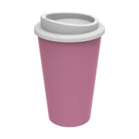 Artikelbild Coffee mug "Premium", pink/white