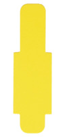 Stecksignal, Hartfolie, 50 Stück, gelb