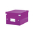 Archivbox Click & Store WOW Klein, Graukarton, violett