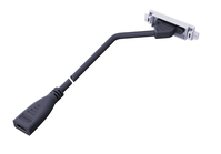 Vision Techconnect HDMI Booster Module HDMI kábel 2 M HDMI A-típus (Standard) Fekete, Fehér