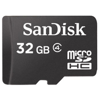 Sandisk microSDHC 32 GB memoria flash Classe 4