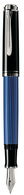 Pelikan M405 vulpen Ingebouwd vulsysteem Zwart, Blauw, Zilver 1 stuk(s)