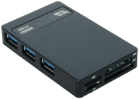 EXSYS EX-1635 geheugenkaartlezer USB 3.2 Gen 1 (3.1 Gen 1) Zwart