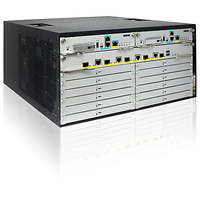 HPE FlexNetwork MSR4080 vezetékes router Gigabit Ethernet Fekete, Ezüst