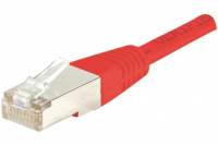 Dexlan 0.5m Cat6 RJ-45 Netzwerkkabel Rot 0,5 m F/UTP (FTP)