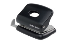 Rapid FC20 hole punch 20 sheets Black