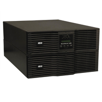 Tripp Lite SU8000RT3UG SmartOnline 208/240, 230V 8kVA 7.2kW Double-Conversion UPS, 6U Rack/Tower, Extended Run, Network Card Options, USB, DB9, Bypass Switch, C19 outlets