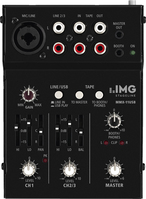 IMG Stage Line MMX-11USB 2 canales 20 - 20000 Hz Negro