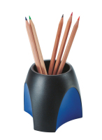 HAN Delta toll és ceruzatartó Műanyag Fekete, Kék