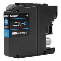 Brother LC20EC ink cartridge 1 pc(s) Original Extra (Super) High Yield Cyan