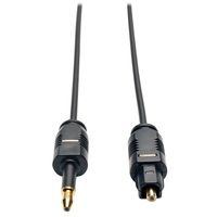 Tripp Lite A104-02M Audio-Kabel 2 m TOSLINK Mini-TOSLINK Schwarz