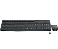 Logitech MK235 Tastatur Maus enthalten RF Wireless Ungarisch Grau