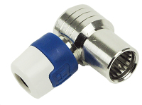 Hirschmann QFA 5 conector coaxial Tipo F 1 pieza(s) 75 Ω