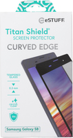 eSTUFF Samsung Galaxy S8 Curved Blk Doorzichtige schermbeschermer 1 stuk(s)