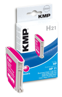 KMP H21 nabój z tuszem 1 szt. Purpurowy