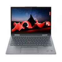 Lenovo ThinkPad X1 Yoga Intel® Core™ i7 i7-1355U Hybride (2-en-1) 35,6 cm (14") Écran tactile WQUXGA 32 Go LPDDR5-SDRAM 1 To SSD Wi-Fi 6E (802.11ax) Windows 11 Pro Gris