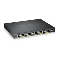 Zyxel XGS1930-52HP Zarządzany L3 Gigabit Ethernet (10/100/1000) Obsługa PoE Czarny