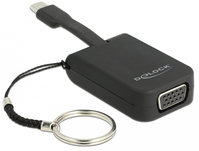 DeLOCK 63941 video kabel adapter 0,03 m USB Type-C VGA (D-Sub) Zwart