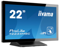 iiyama ProLite T2234MSC-B6X Computerbildschirm 54,6 cm (21.5") 1920 x 1080 Pixel Full HD LED Touchscreen Schwarz
