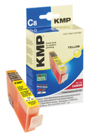 KMP C8 inktcartridge 1 stuk(s) Geel