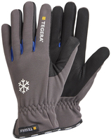 Ejendals TEGERA 417 Workshop gloves Black, Blue, Grey Latex, Polyester, Polyurethane