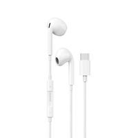 DUDAO Sluchawki X14PROT Słuchawki Przewodowa Douszny Muzyka/dzień powszedni USB Type-C Biały