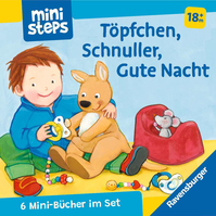 Ravensburger Mein erster Bücher-Würfel: Töpfchen, Schnuller, Gute Nacht (Bücher-Set)