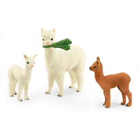 schleich Wild Life Alpaca Set