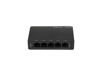 Lanberg DSP3-1005-60W netwerk-switch Unmanaged Gigabit Ethernet (10/100/1000) Power over Ethernet (PoE) Zwart