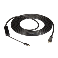 Black Box VA-USBC31-HDMI4K-016 adapter kablowy 4,8 m USB Type-C HDMI Czarny