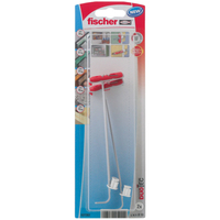 Fischer 537262 screw anchor / wall plug 2 pc(s) Screw & wall plug kit 50 mm