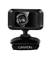 Canyon CNE-CWC1 webcam 1,3 MP 1600 x 1200 Pixel USB 2.0 Nero