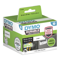 DYMO Durable Bianco Etichetta per stampante autoadesiva