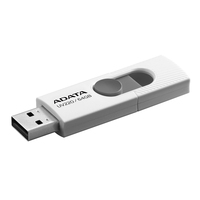 ADATA UV220 USB flash meghajtó 64 GB USB A típus 2.0 Szürke, Fehér