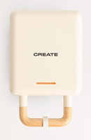 CREATE 211218 Sandwich-Toaster 800 W Weiß
