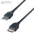 connektgear 3m USB 2 Extension Cable A Male to A Female - High Speed