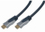 S-Conn 1m HDMI HDMI kabel HDMI Type A (Standaard) Zwart, Zilver
