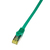 LogiLink CQ5035S networking cable Green 1 m Cat6a S/FTP (S-STP)