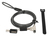 Manhattan Laptopslot (Nano) met 2 sleutels, compatibel met Nano-slot, kabel van 1,5 m, diefstalbeveiliging, stalen kabel met transparante PVC-coating, levenslange garantie