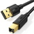 Ugreen 20846 kabel USB 1 m USB 2.0 USB A USB B Czarny