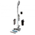Domo DO236SW stick vacuum/electric broom Battery Wet Bagless Grey, White