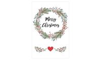 SUSY CARD Weihnachtskarte "Xmas wreath" (40053363)