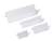 Durable Clear Acrylic Table Place Name Holders and Inserts | 10 Pack | 105x297mm