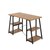 Jemini Soho Desk 4 Angled Shelves 1200x600x770mm Oak/Black KF90794